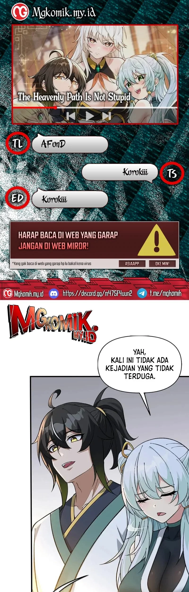 Komik The Heavenly Path Is Not Stupid Chapter 141 gambar nomor 1