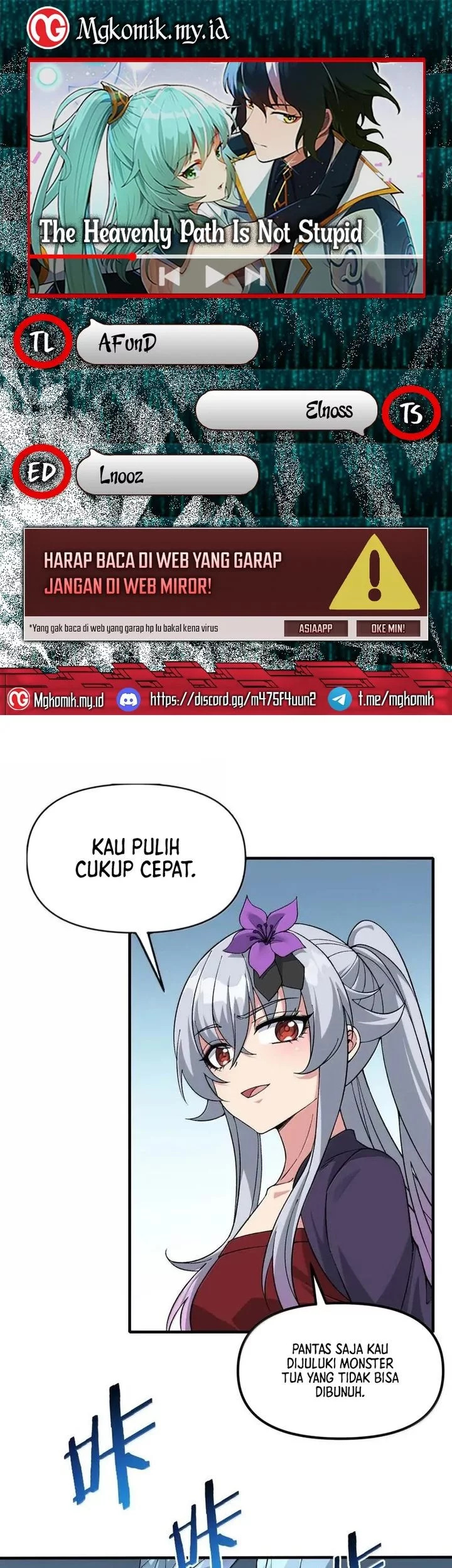 Komik The Heavenly Path Is Not Stupid Chapter 142 gambar nomor 1