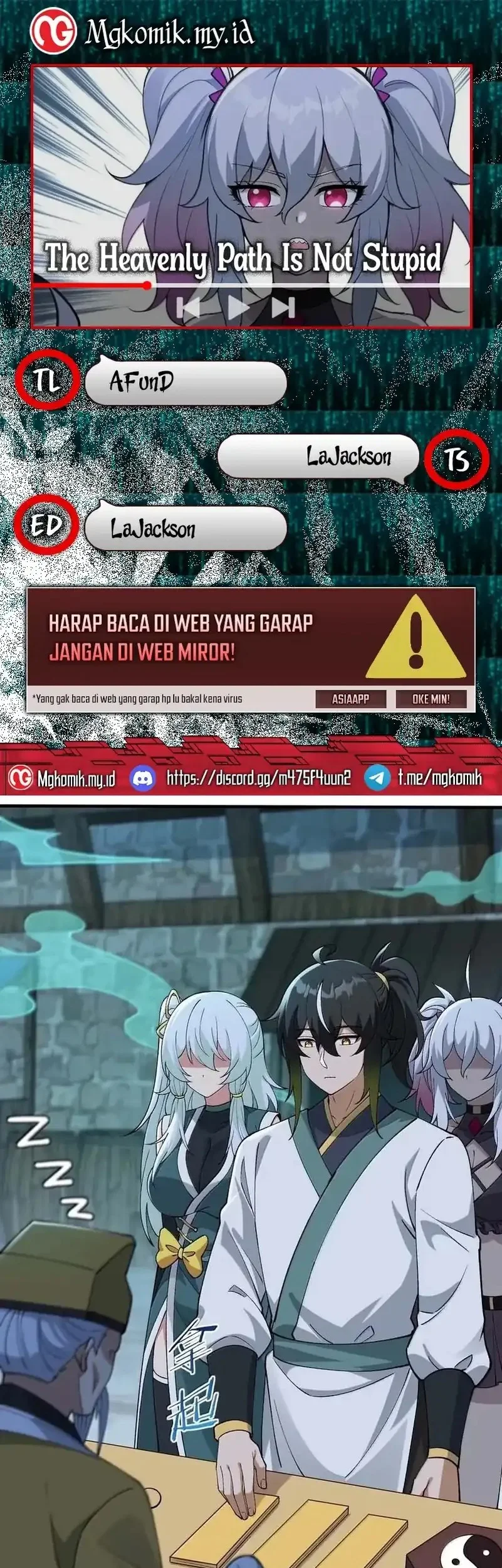 Komik The Heavenly Path Is Not Stupid Chapter 154 gambar nomor 1