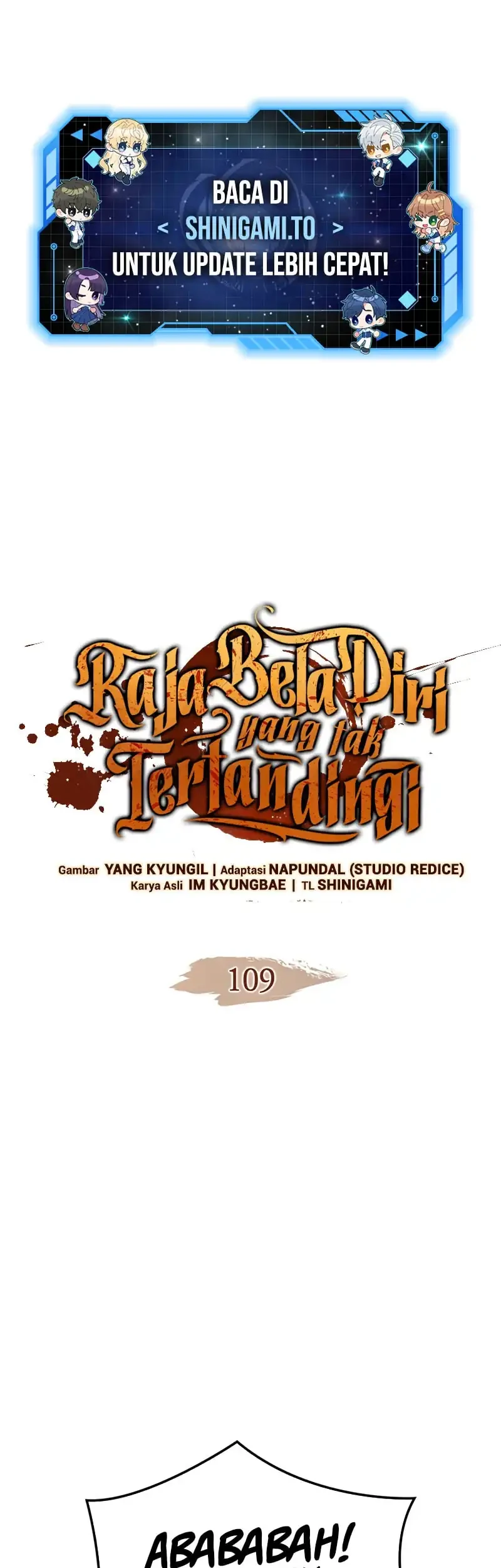 Komik The Indomitable Martial King Chapter 109 gambar nomor 1