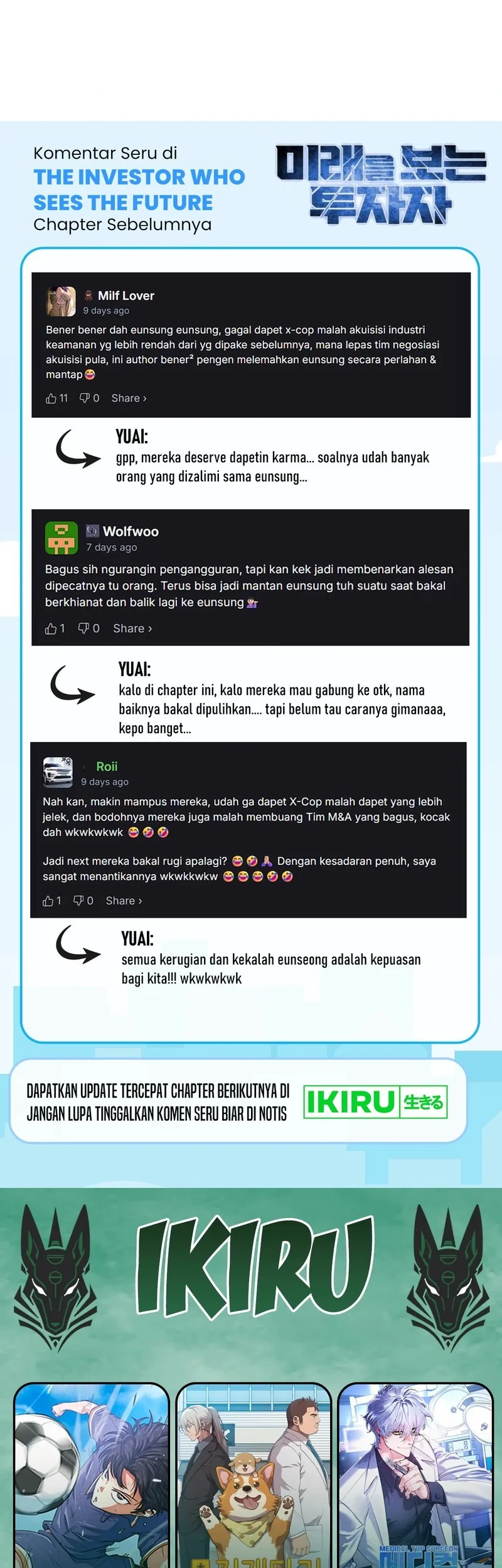 The Investor Who Sees The Future Chapter 67 Gambar 101