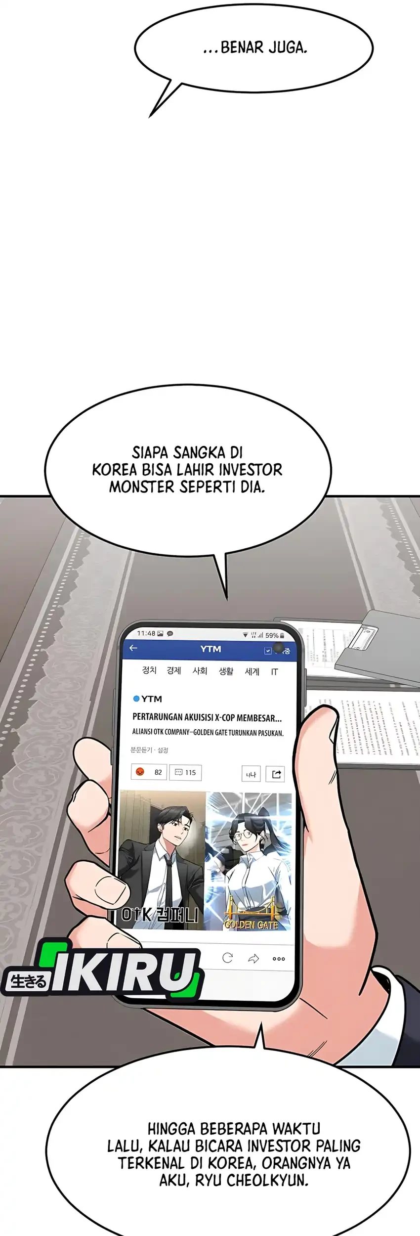 The Investor Who Sees The Future Chapter 62 Gambar 52