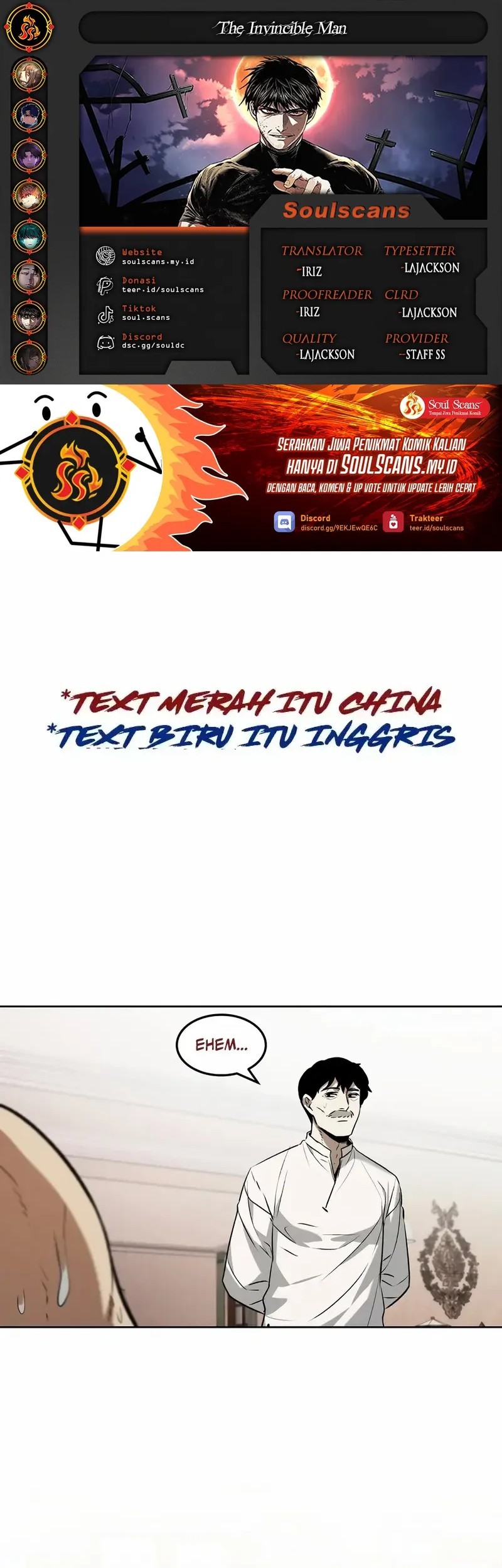 Komik The Invincible Man Chapter 73 gambar nomor 1