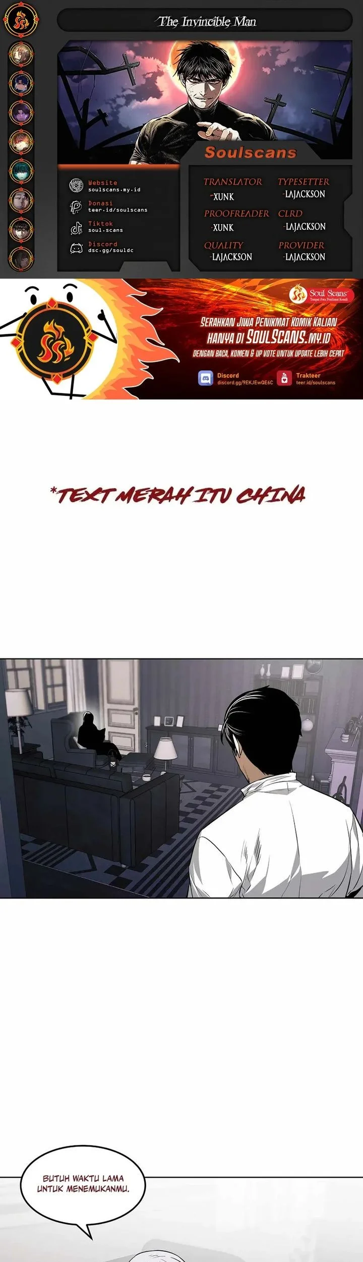 Komik The Invincible Man Chapter 100 gambar nomor 1