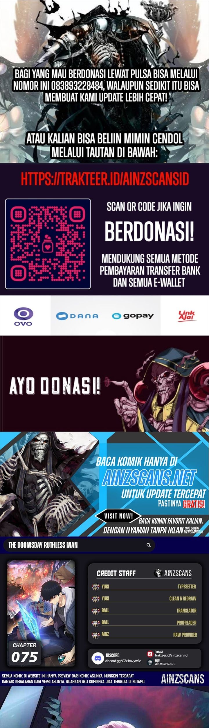 Komik The Last All-Knowing Man Collected Trillions of Stuff from Day One Chapter 75 gambar nomor 1