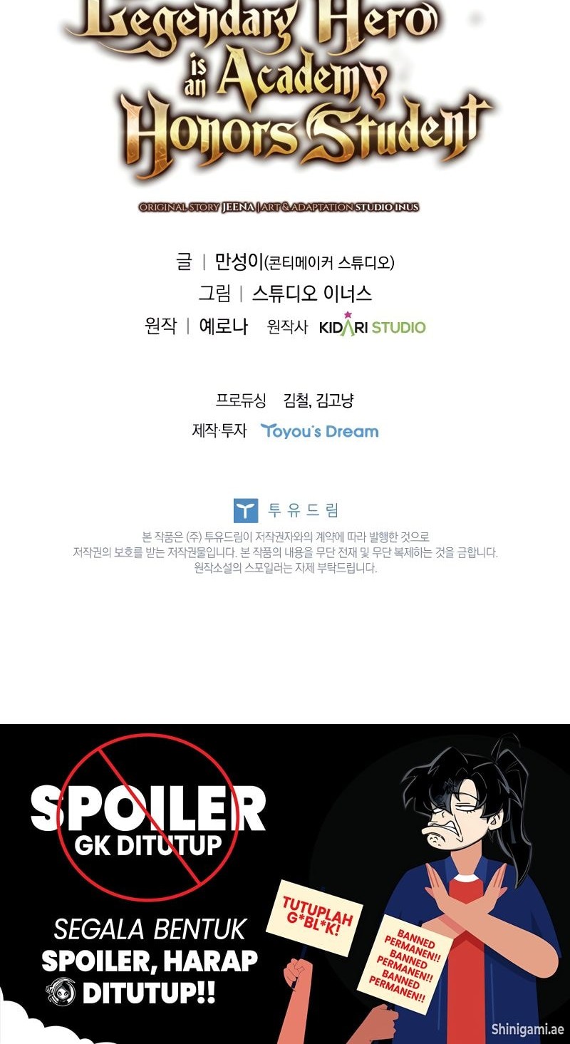 The Legendary Hero Is An Academy Honors Student Chapter 17 Gambar 83