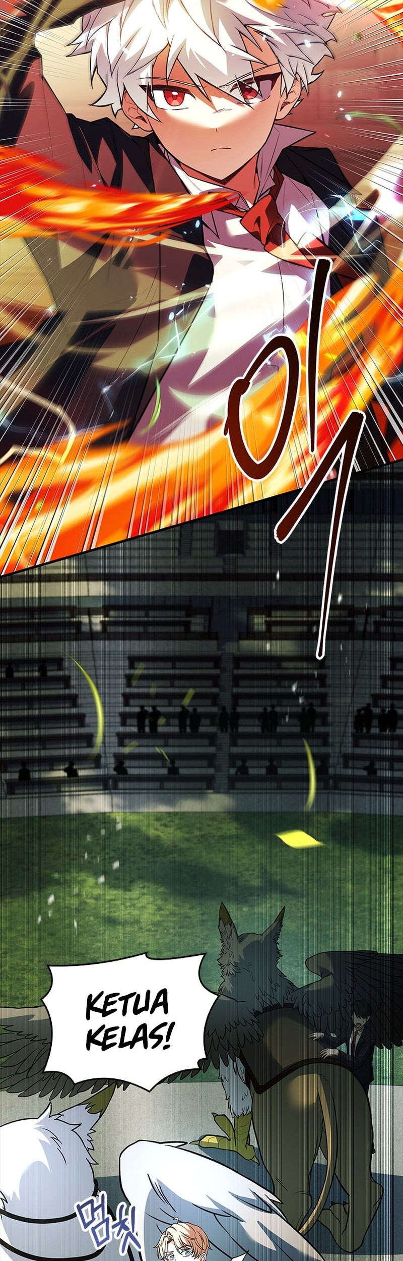 The Legendary Hero Is An Academy Honors Student Chapter 24 Gambar 65