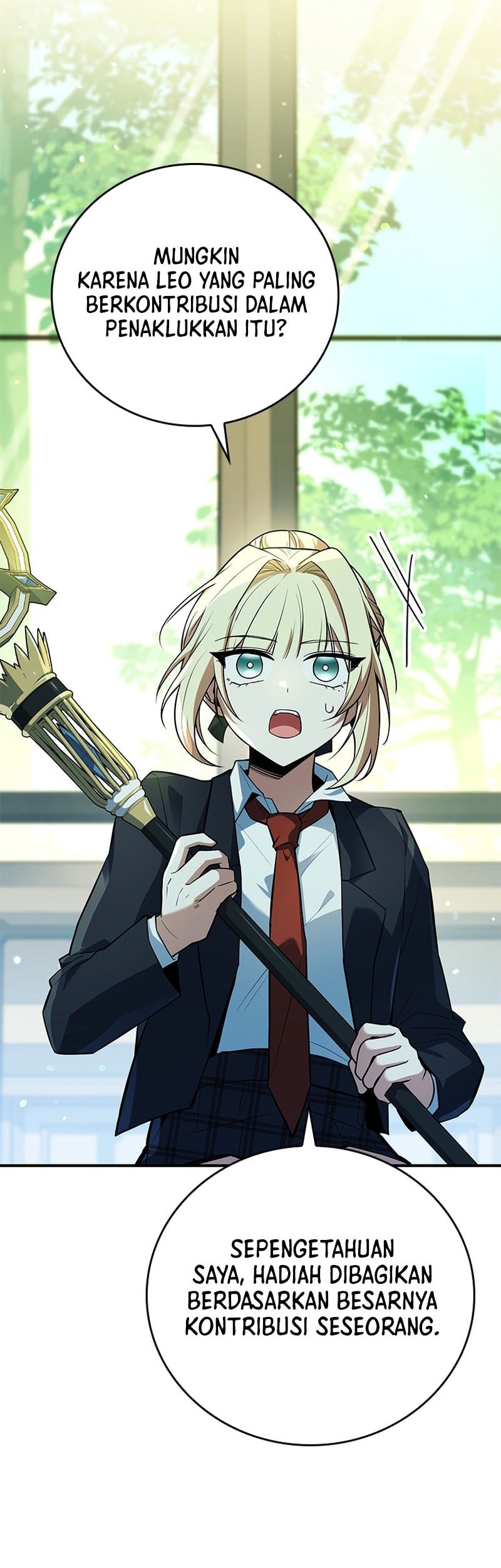 The Legendary Hero Is An Academy Honors Student Chapter 35 Gambar 72