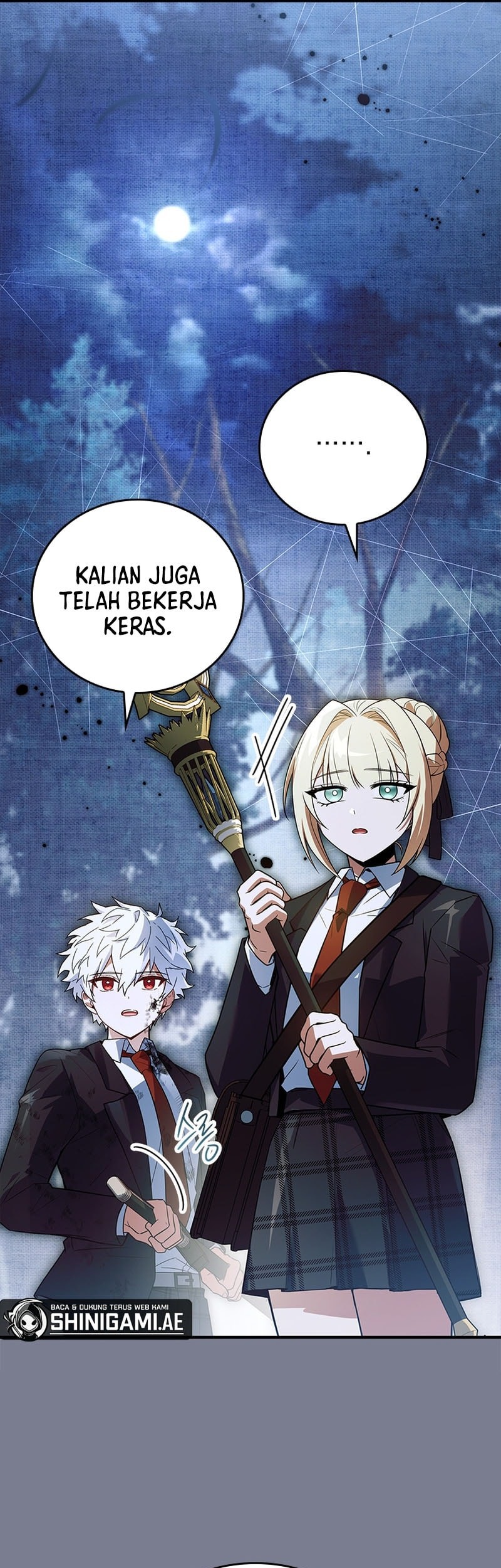 The Legendary Hero Is An Academy Honors Student Chapter 35 Gambar 21