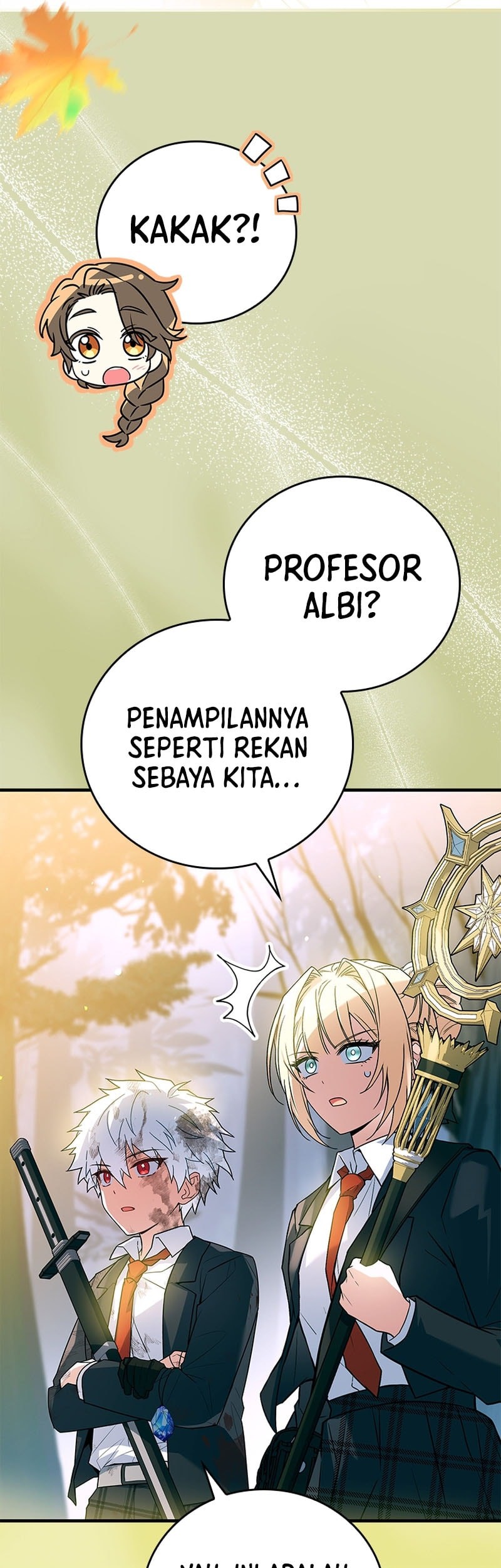 The Legendary Hero Is An Academy Honors Student Chapter 35 Gambar 27