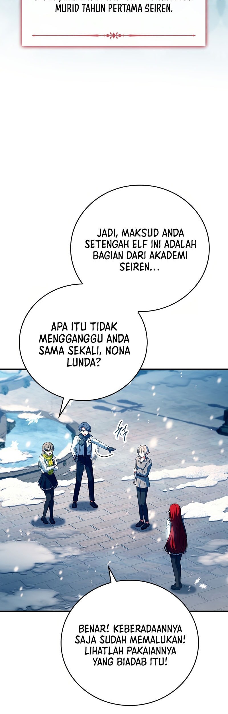 The Legendary Hero Is An Academy Honors Student Chapter 38 Gambar 44