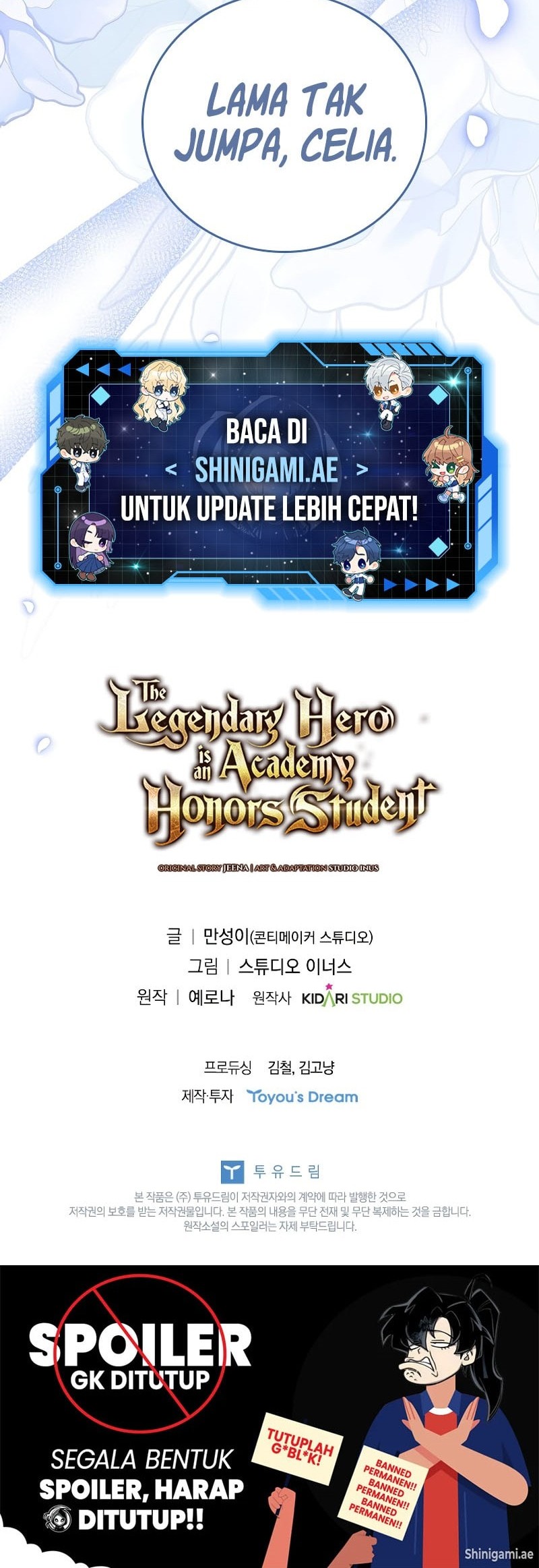 The Legendary Hero Is An Academy Honors Student Chapter 3 Gambar 83