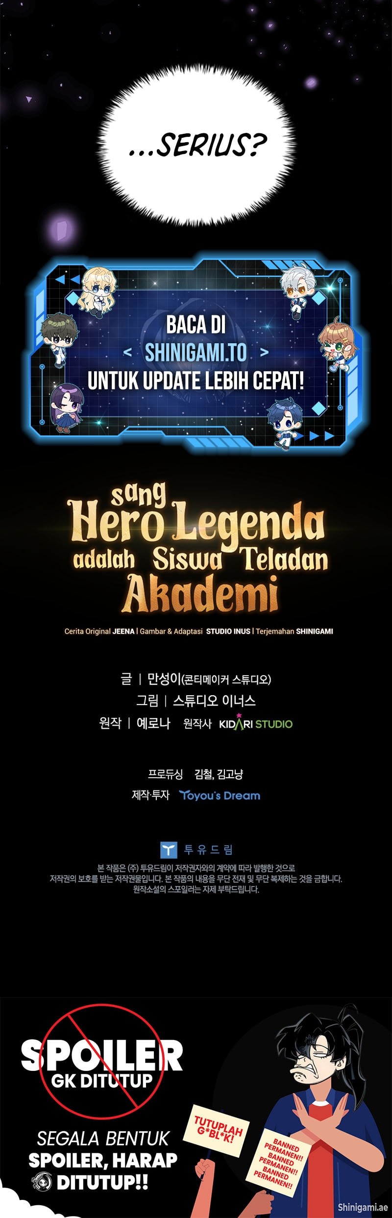 The Legendary Hero Is An Academy Honors Student Chapter 44 Gambar 78