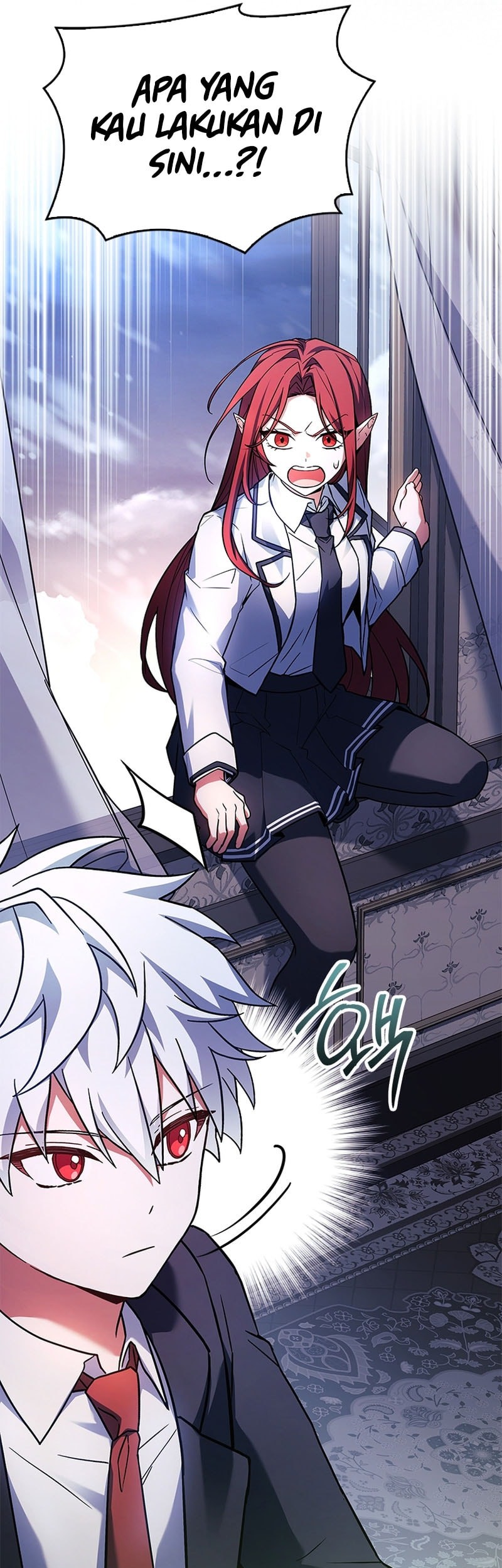 The Legendary Hero Is An Academy Honors Student Chapter 45 Gambar 57