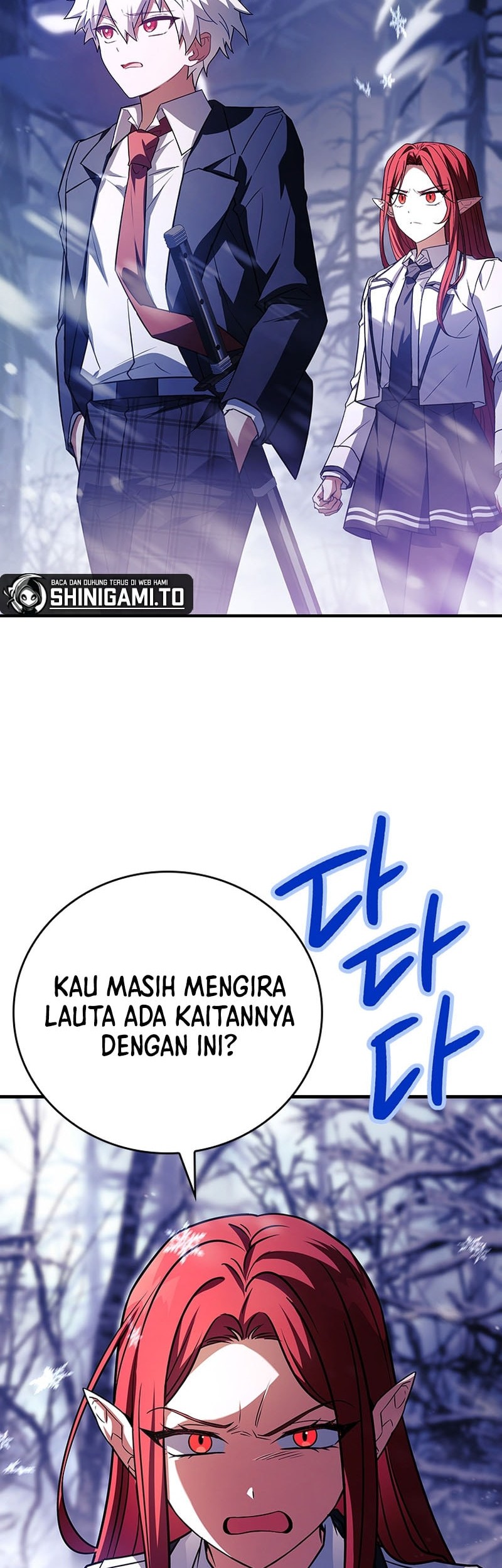 The Legendary Hero Is An Academy Honors Student Chapter 45 Gambar 74