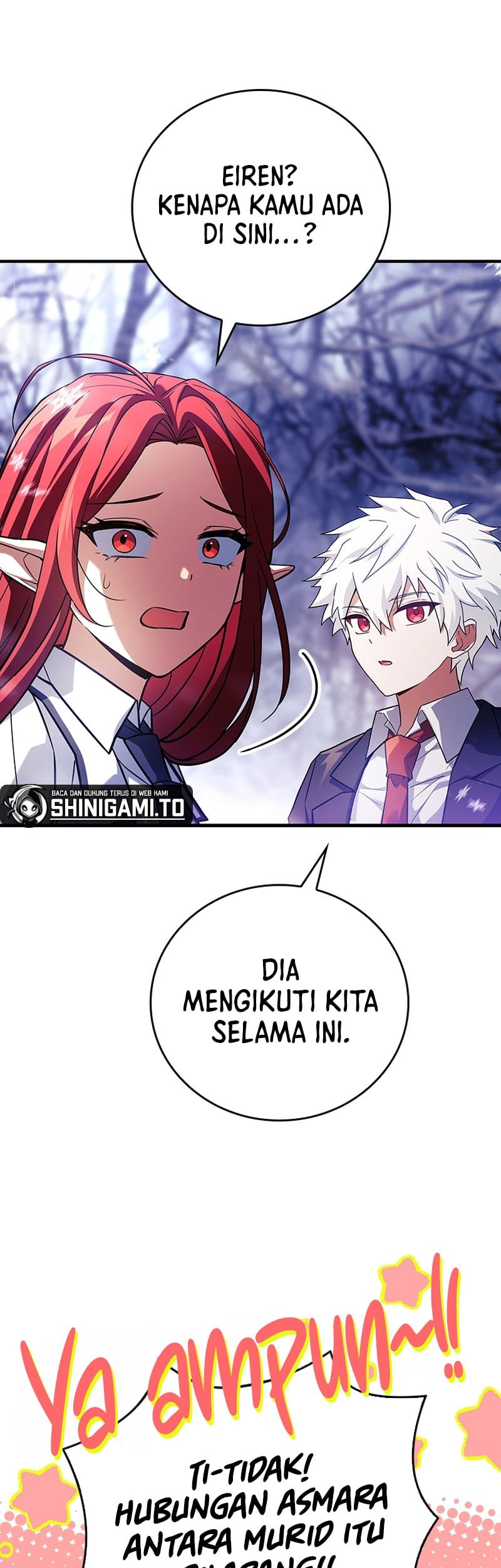 The Legendary Hero Is An Academy Honors Student Chapter 45 Gambar 77