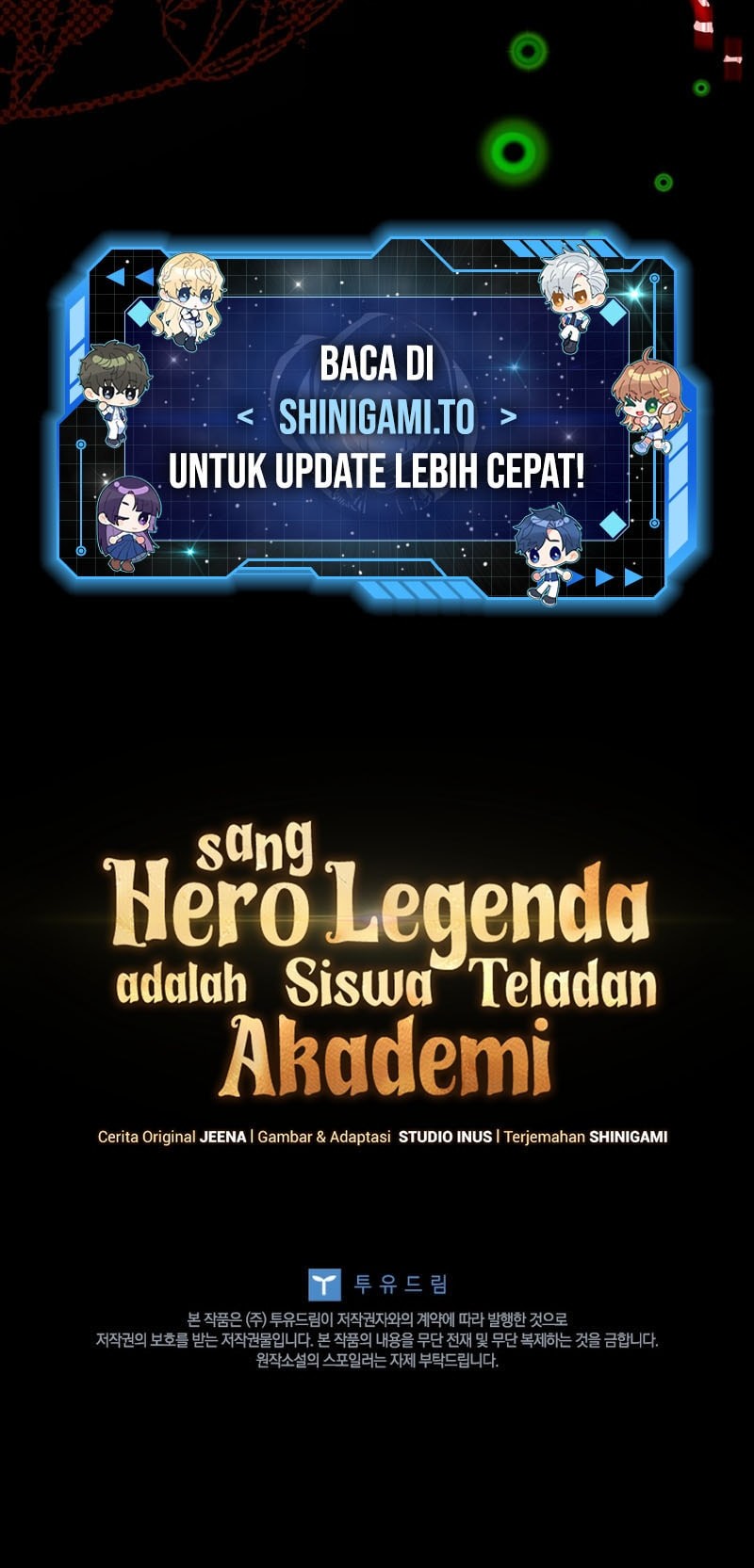 The Legendary Hero Is An Academy Honors Student Chapter 45 Gambar 90