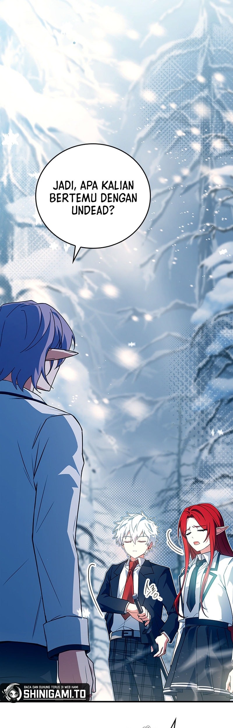 The Legendary Hero Is An Academy Honors Student Chapter 45 Gambar 29