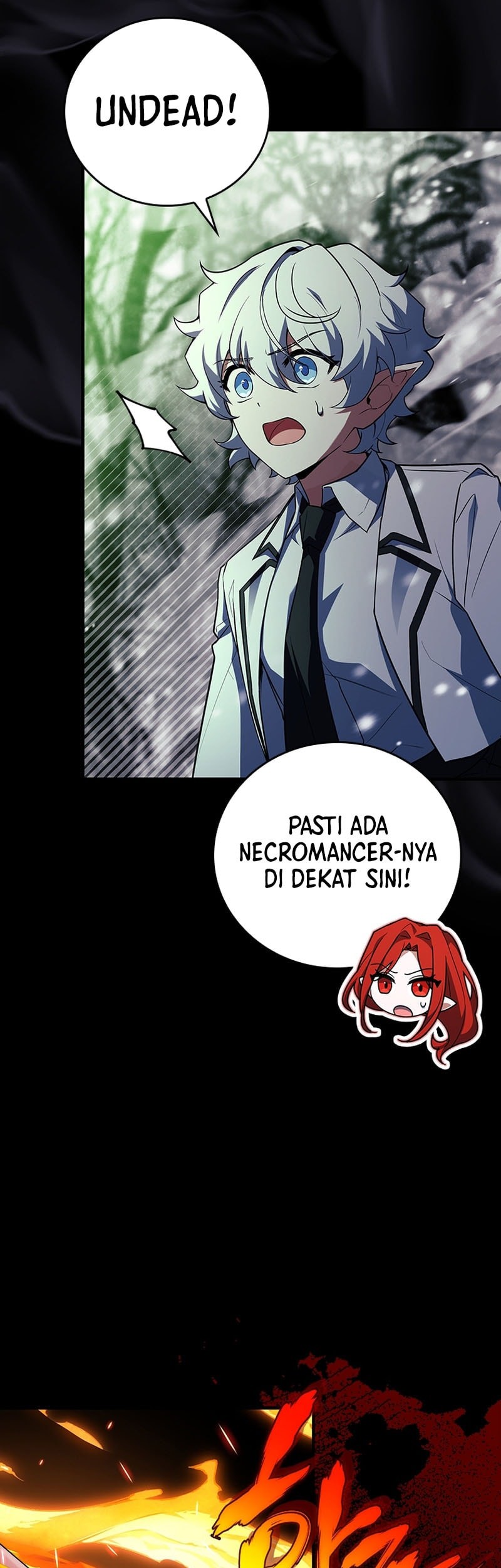 The Legendary Hero Is An Academy Honors Student Chapter 46 Gambar 68