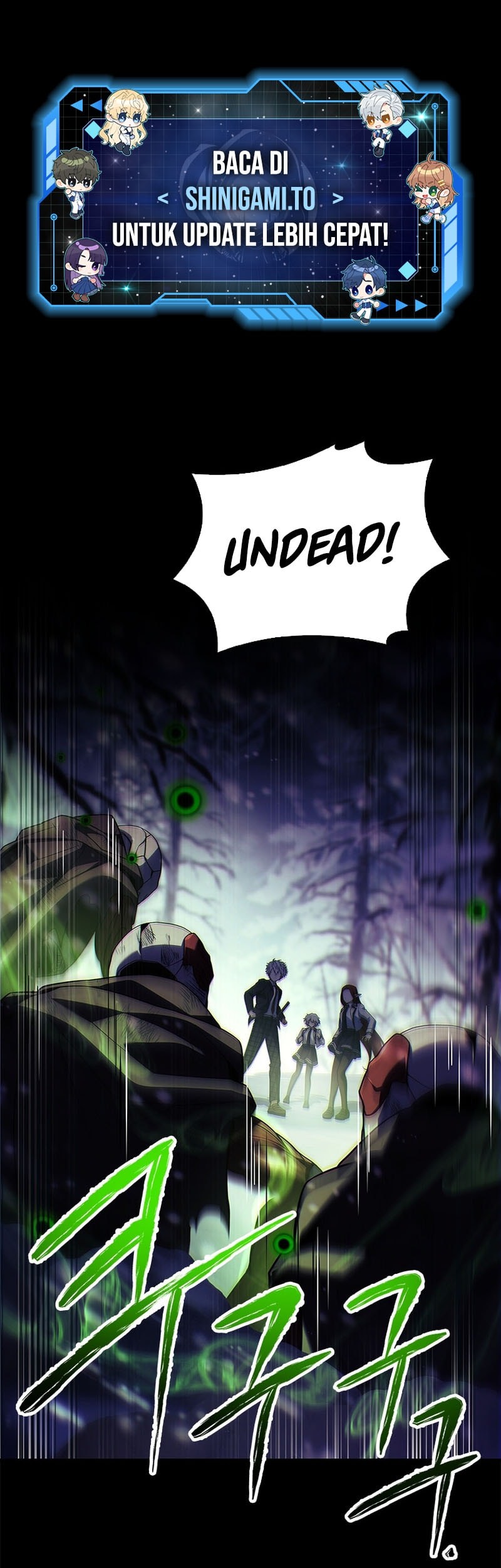 Manhwa The Legendary Hero Is An Academy Honors Student Chapter 46 gambar nomor 2