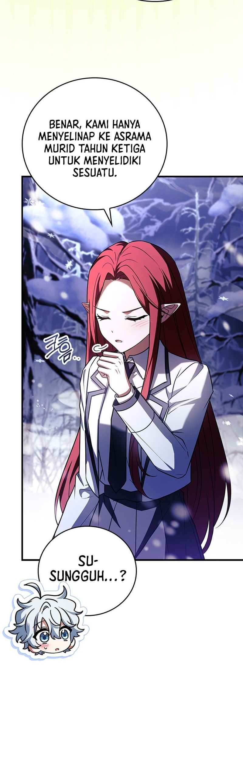 The Legendary Hero Is An Academy Honors Student Chapter 46 Gambar 21