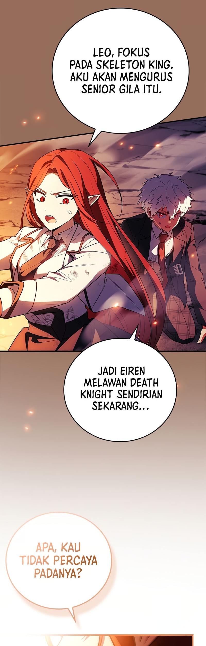 The Legendary Hero Is An Academy Honors Student Chapter 48 Gambar 64