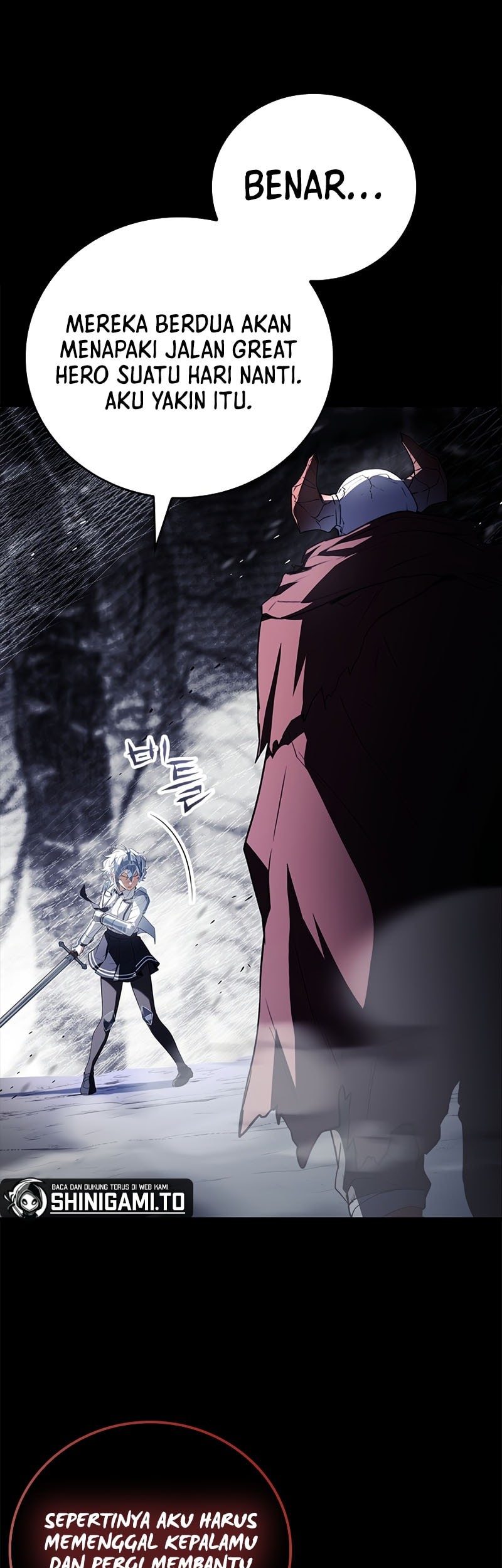 The Legendary Hero Is An Academy Honors Student Chapter 48 Gambar 79