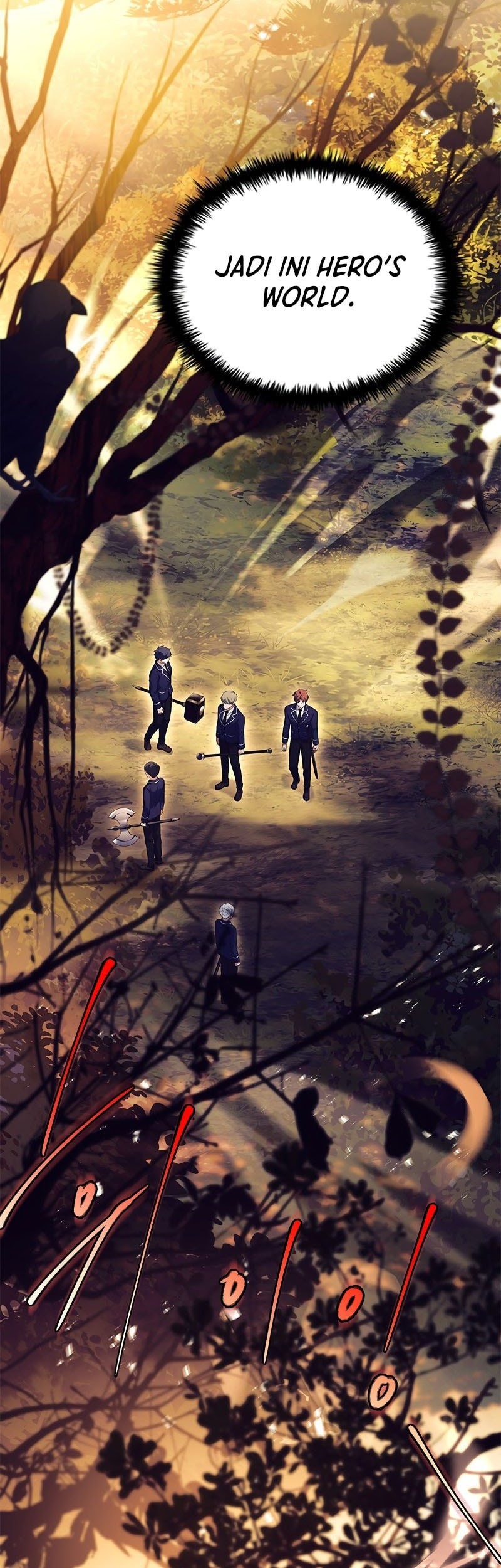 The Legendary Hero Is An Academy Honors Student Chapter 4 Gambar 36