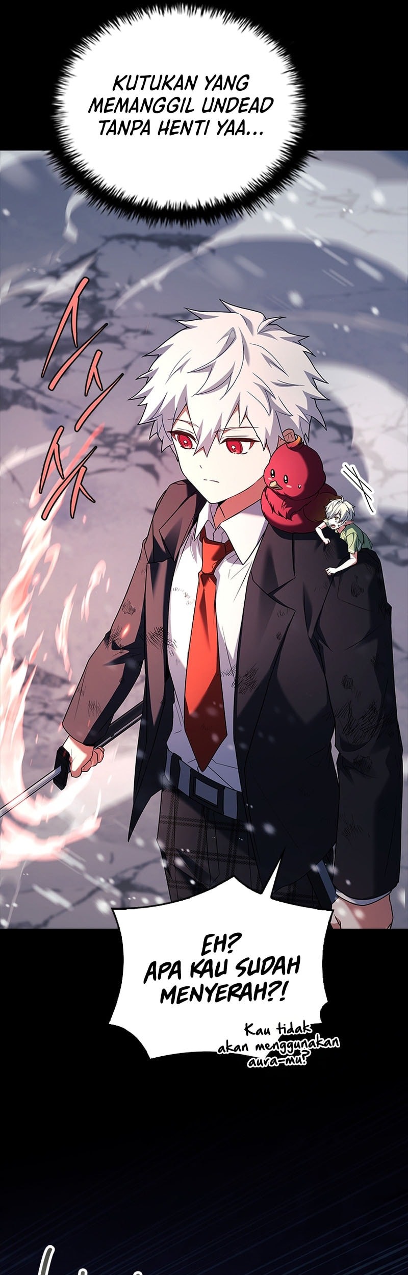 The Legendary Hero Is An Academy Honors Student Chapter 42 Gambar 34