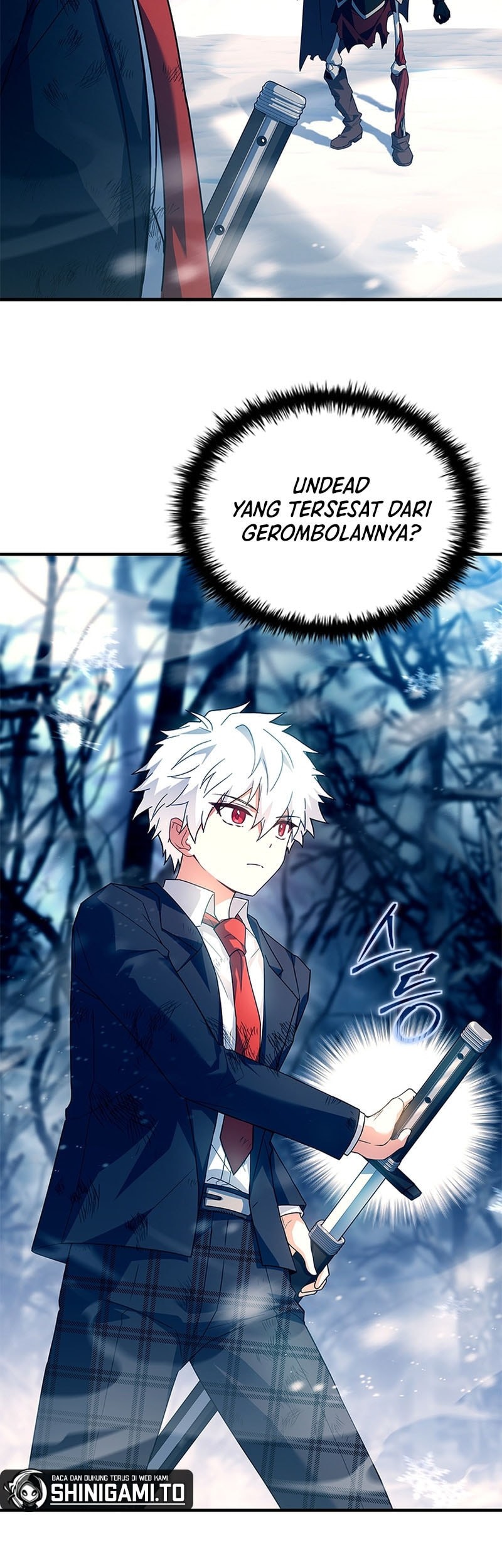 The Legendary Hero Is An Academy Honors Student Chapter 42 Gambar 55