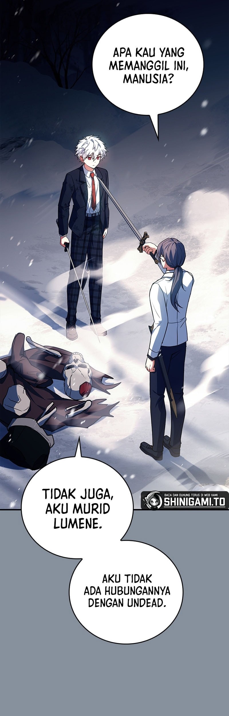 The Legendary Hero Is An Academy Honors Student Chapter 42 Gambar 59