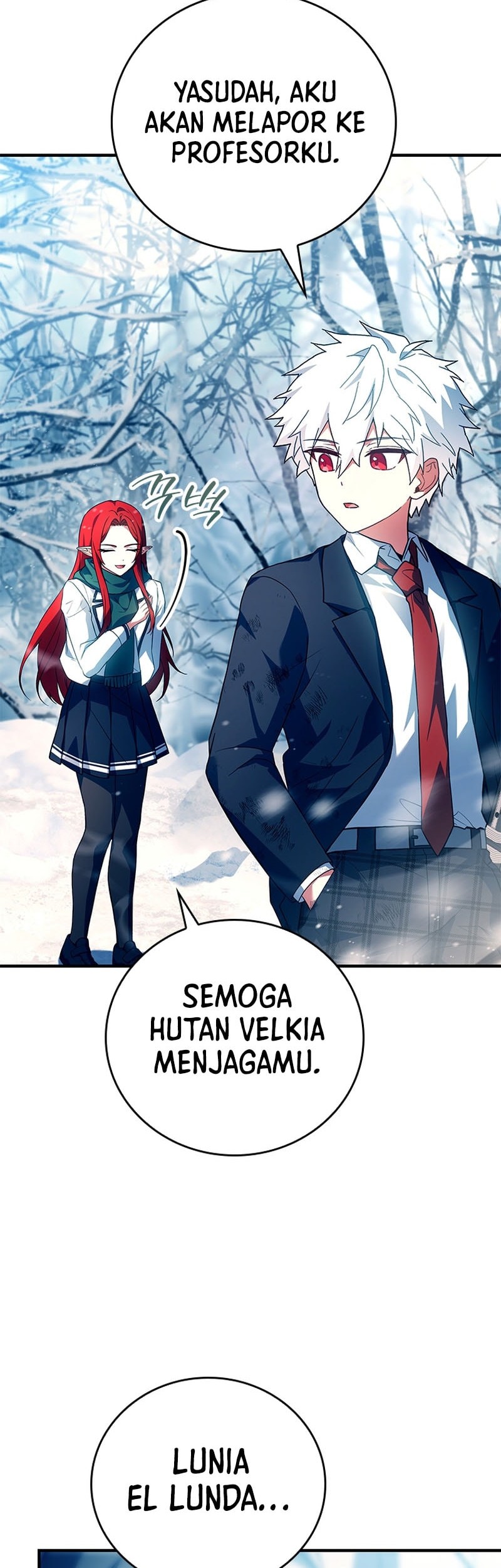 The Legendary Hero Is An Academy Honors Student Chapter 42 Gambar 70