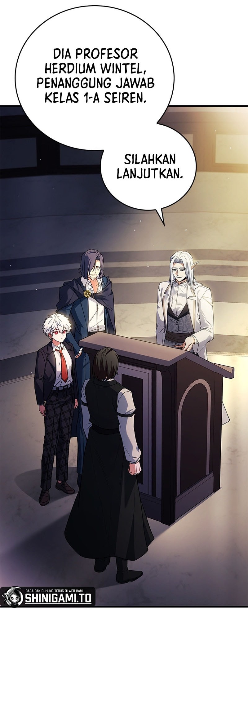 The Legendary Hero Is An Academy Honors Student Chapter 42 Gambar 80