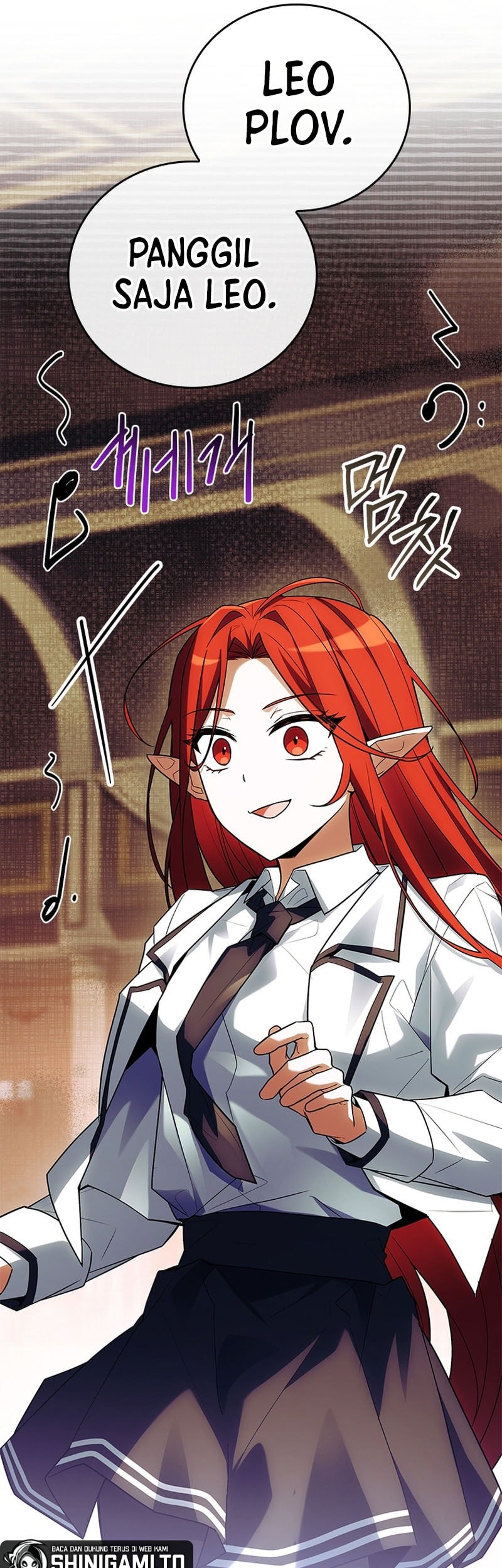 The Legendary Hero Is An Academy Honors Student Chapter 42 Gambar 100