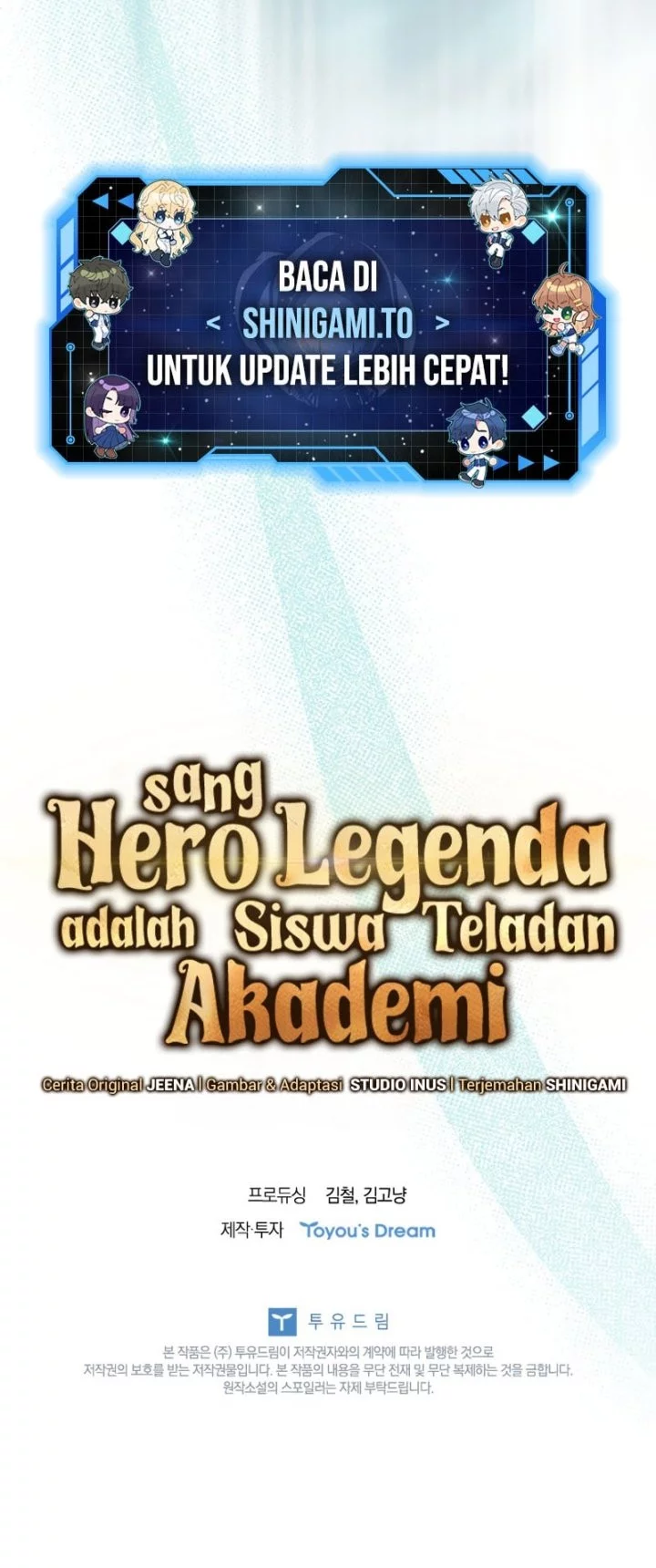 The Legendary Hero Is An Academy Honors Student Chapter 54 Gambar 88