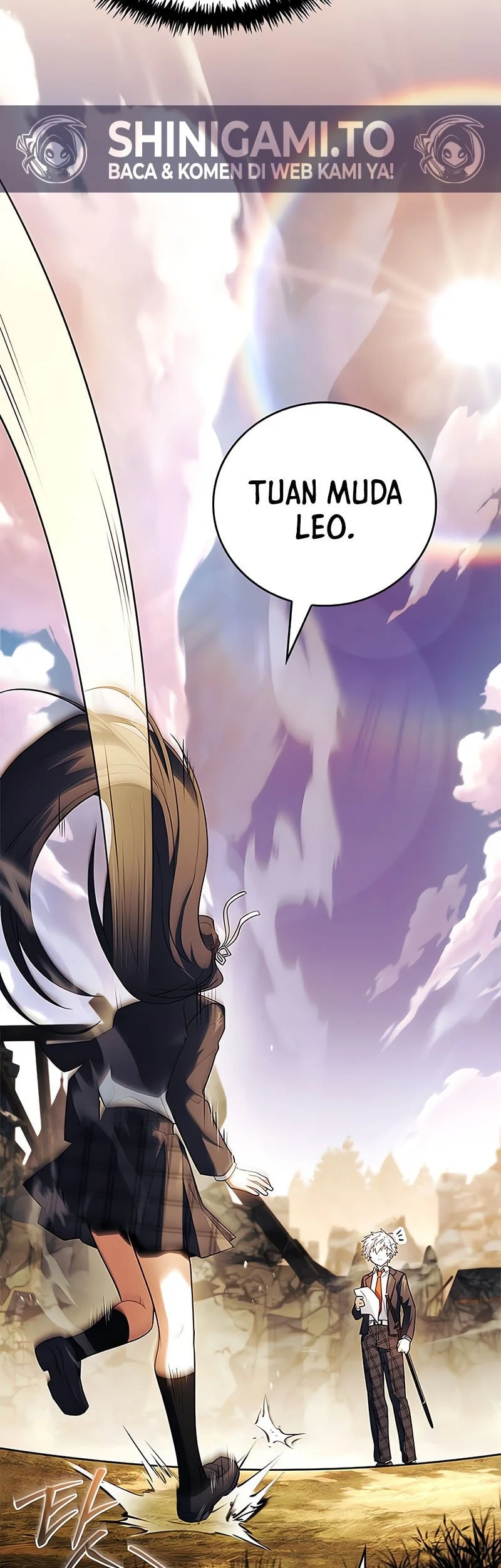 The Legendary Hero Is An Academy Honors Student Chapter 57 Gambar 61