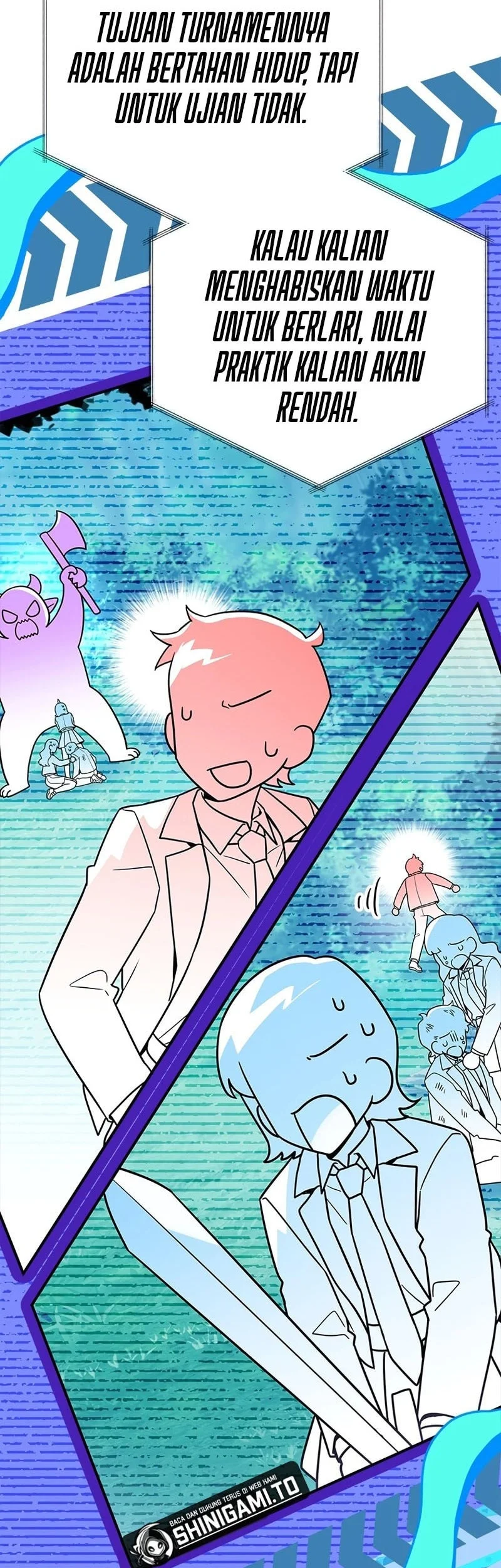 The Legendary Hero Is An Academy Honors Student Chapter 57 Gambar 26