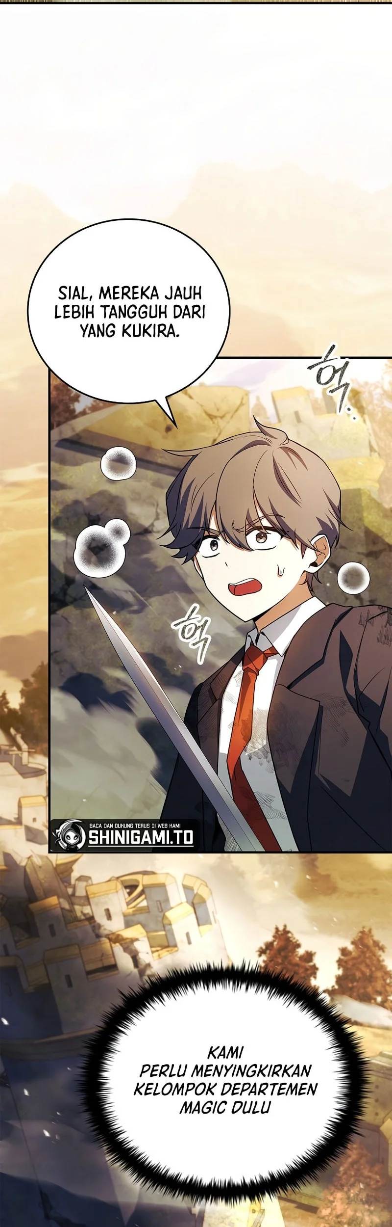 The Legendary Hero Is An Academy Honors Student Chapter 58 Gambar 61