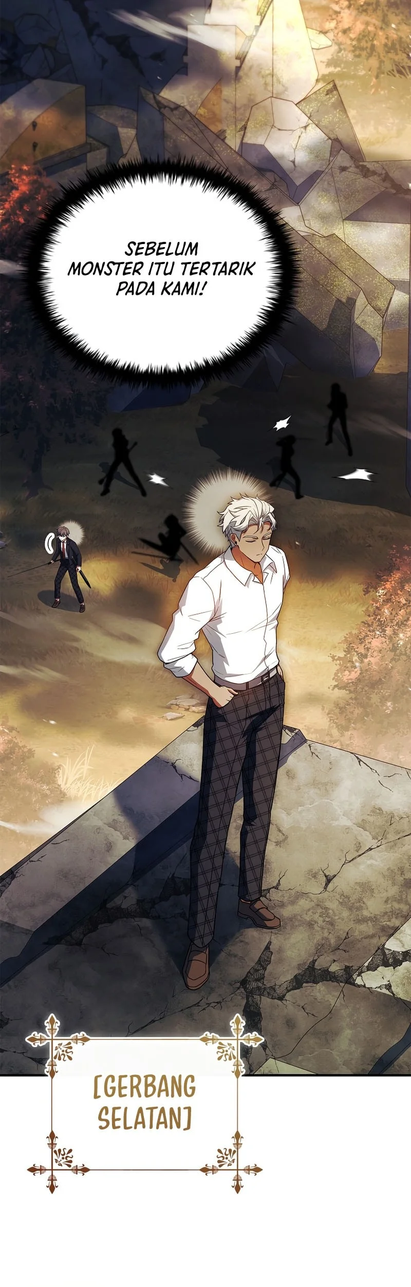 The Legendary Hero Is An Academy Honors Student Chapter 58 Gambar 62