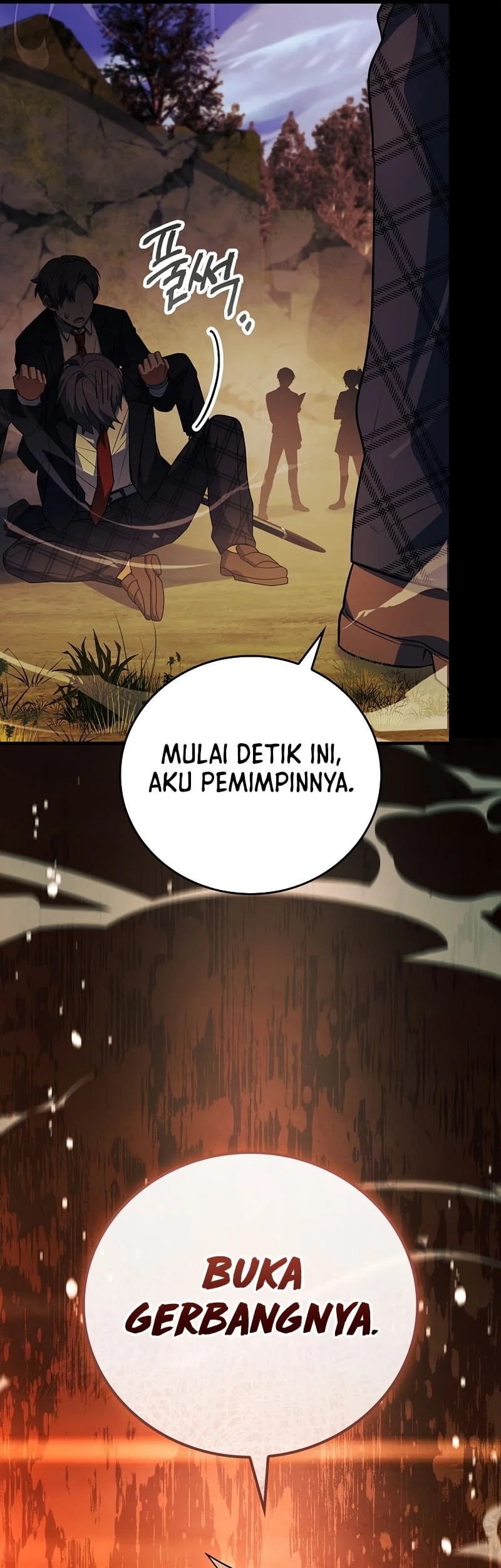 The Legendary Hero Is An Academy Honors Student Chapter 58 Gambar 76