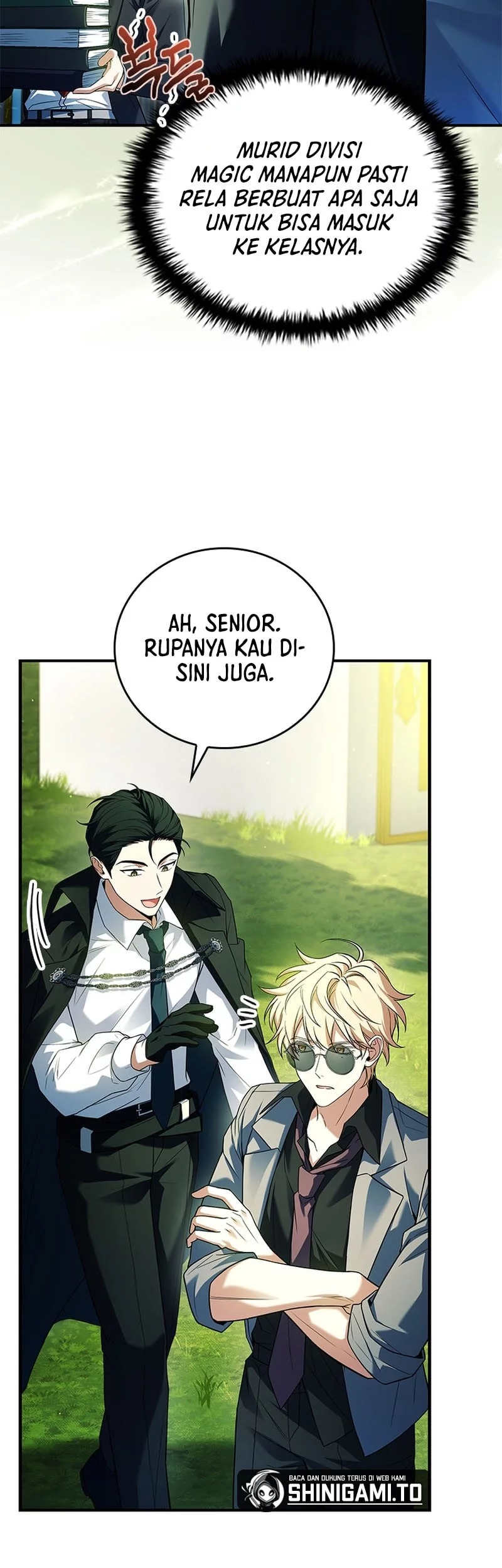 The Legendary Hero Is An Academy Honors Student Chapter 53 Gambar 16