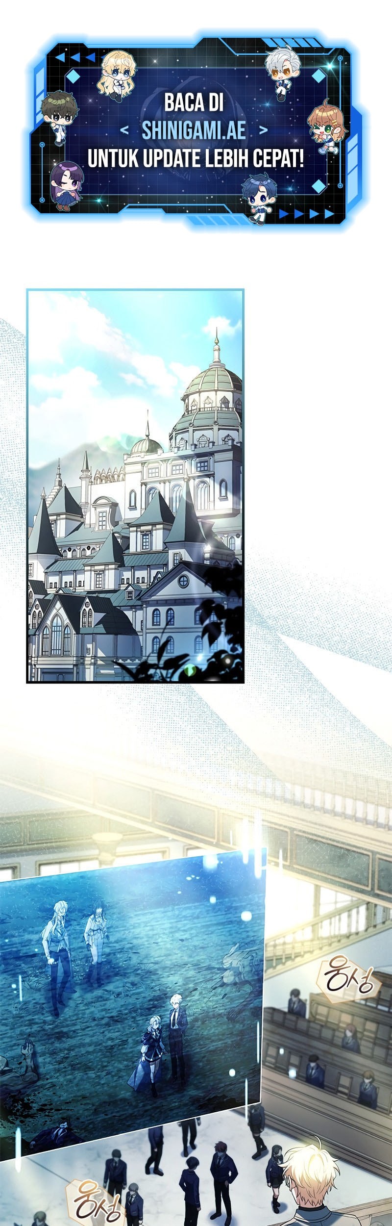 Manhwa The Legendary Hero Is An Academy Honors Student Chapter 6 gambar nomor 2
