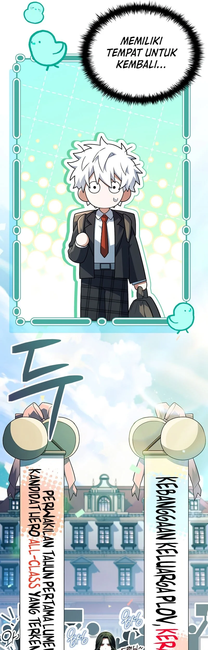 The Legendary Hero Is An Academy Honors Student Chapter 61 Gambar 43