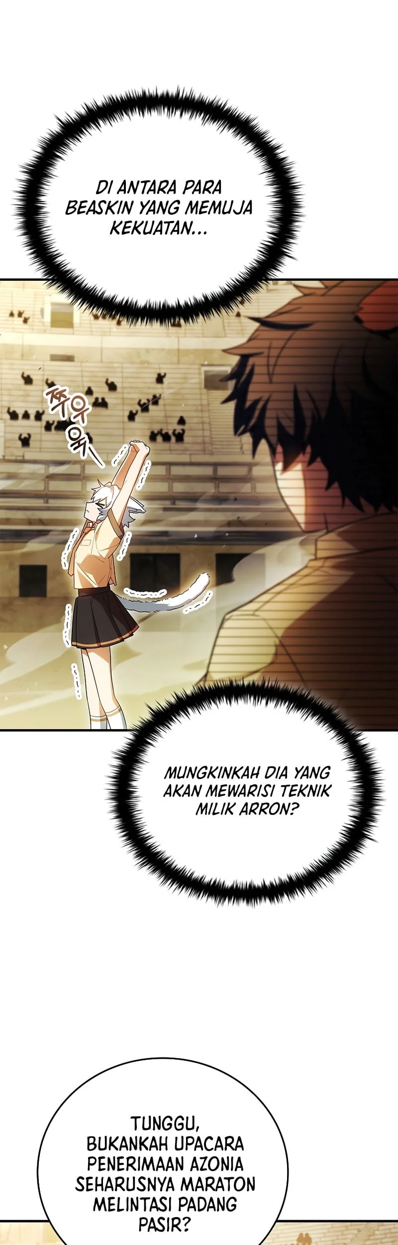 The Legendary Hero Is An Academy Honors Student Chapter 62 Gambar 18