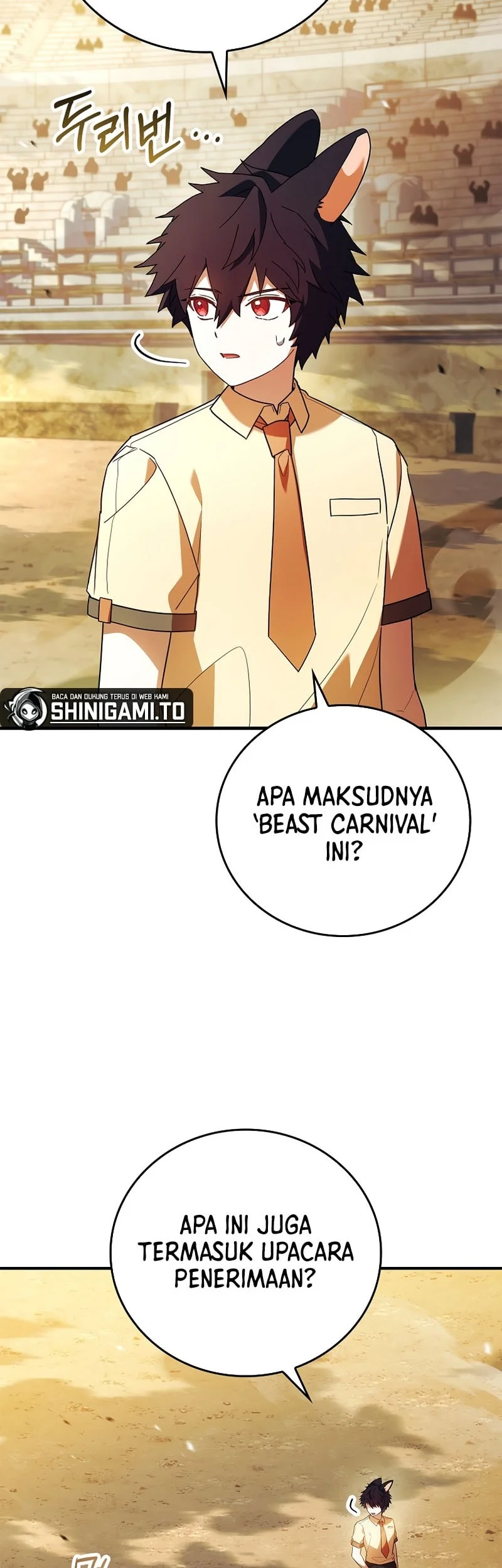 The Legendary Hero Is An Academy Honors Student Chapter 62 Gambar 19