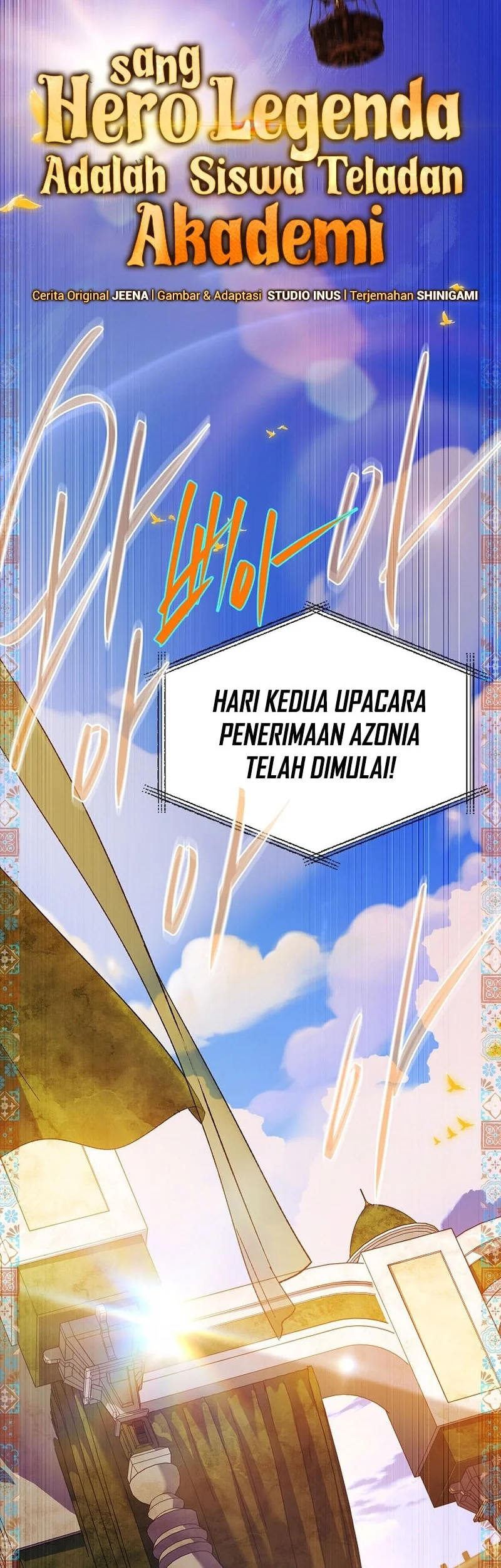 The Legendary Hero Is An Academy Honors Student Chapter 63 Gambar 41