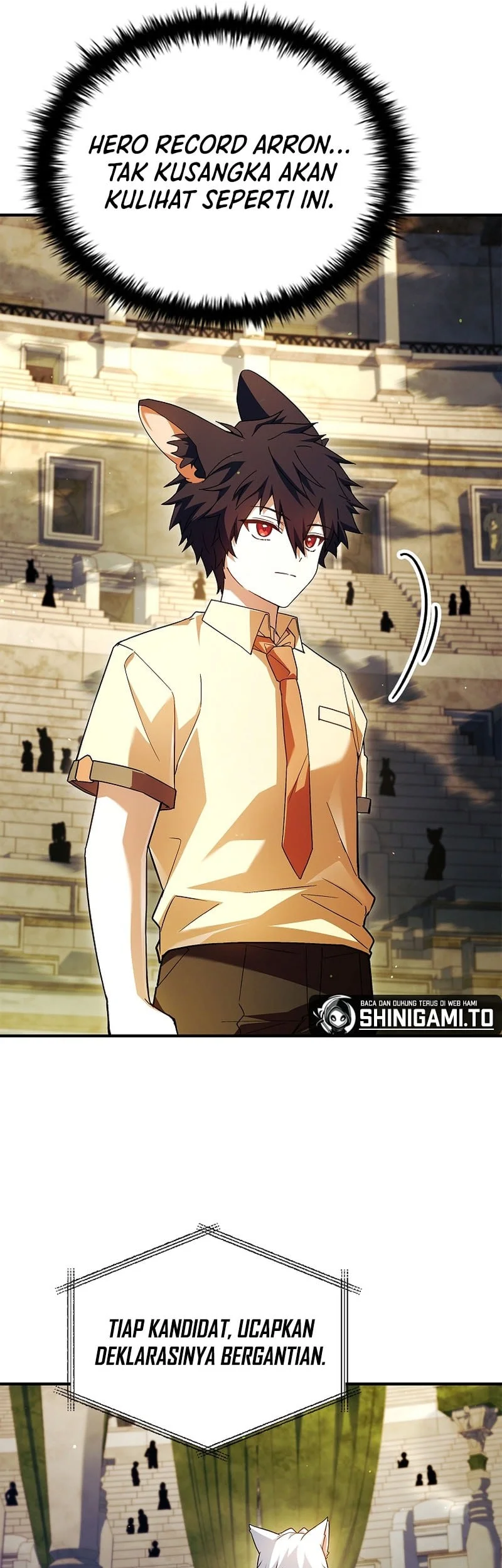 The Legendary Hero Is An Academy Honors Student Chapter 63 Gambar 57