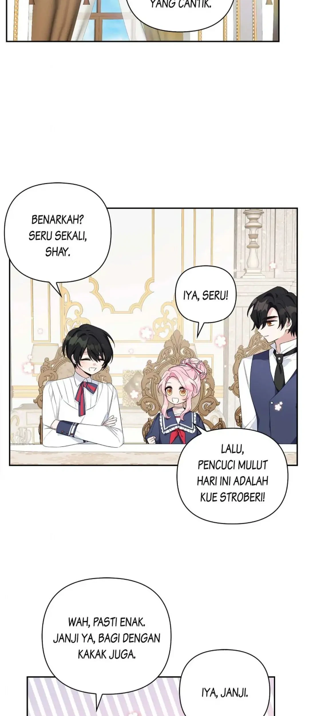 Manhwa The Little Lady Behind the Villain Chapter 18 gambar nomor 2