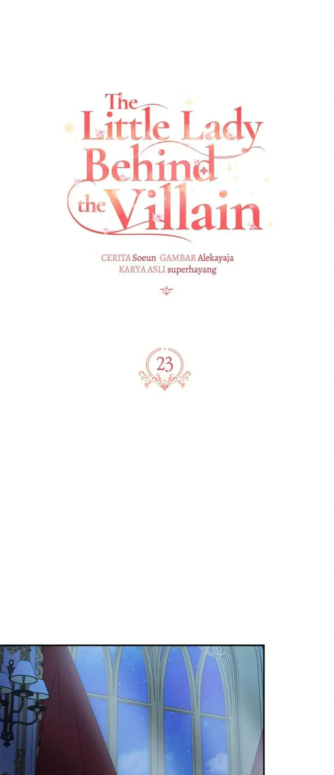 Komik The Little Lady Behind the Villain Chapter 23 gambar nomor 1