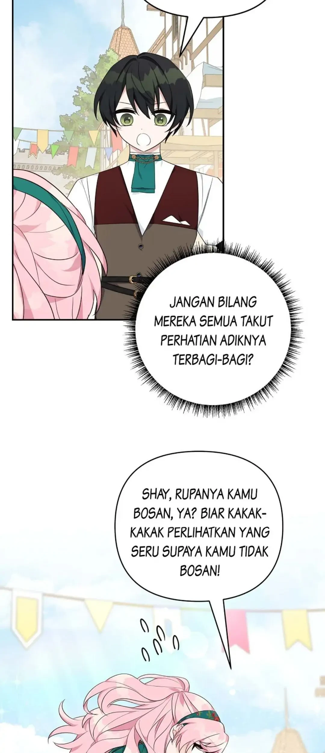 The Little Lady Behind the Villain Chapter 28 Gambar 40